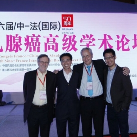 Avec Jean Yves Petit et nos traducteurs – Chongqing