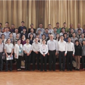 Avec tous les chirurgiens chinois participants au Workshop d’oncoplastie mammaire